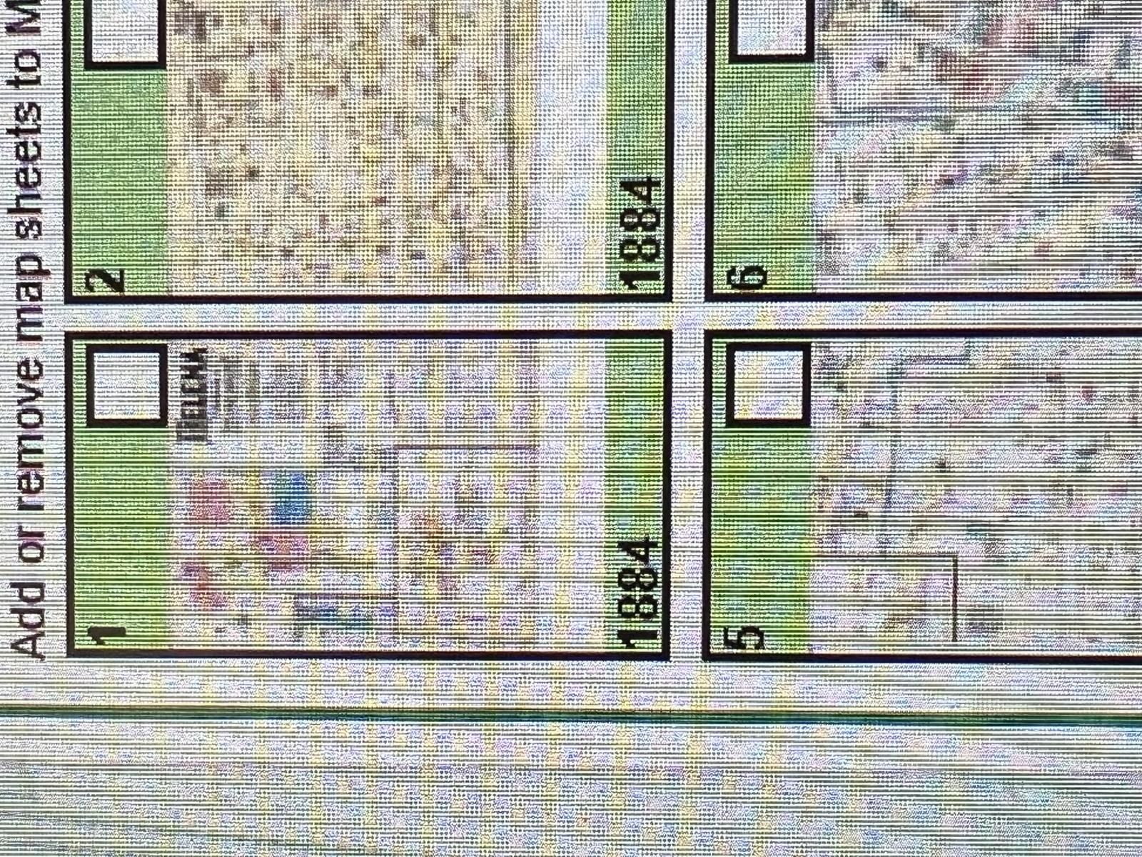 A historic map of Helena from the project files